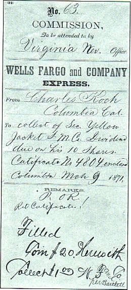 Wells Fargo & Co.'s Express Business Forms