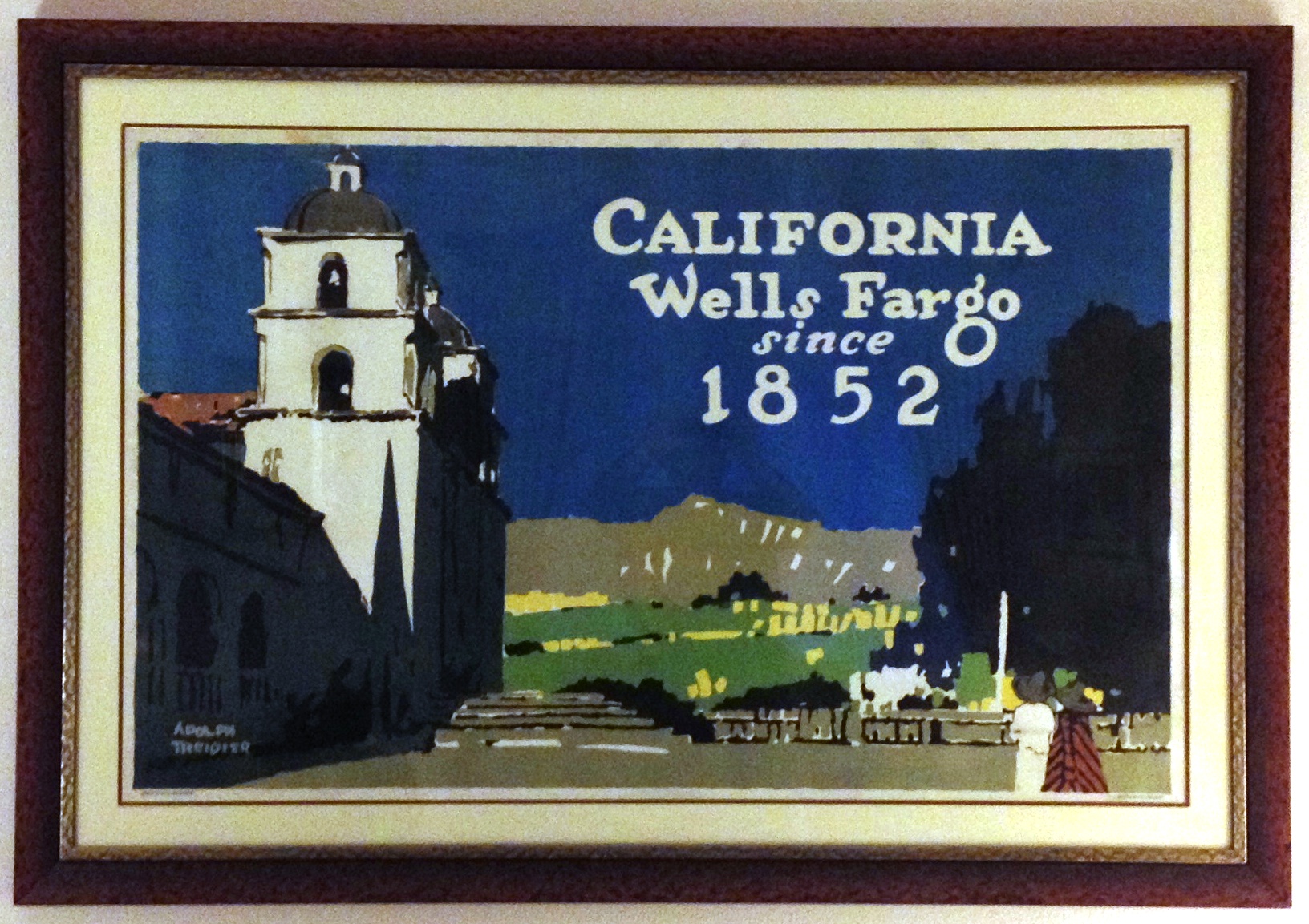 Wells Fargo & Co.'s Express Wagon Banner