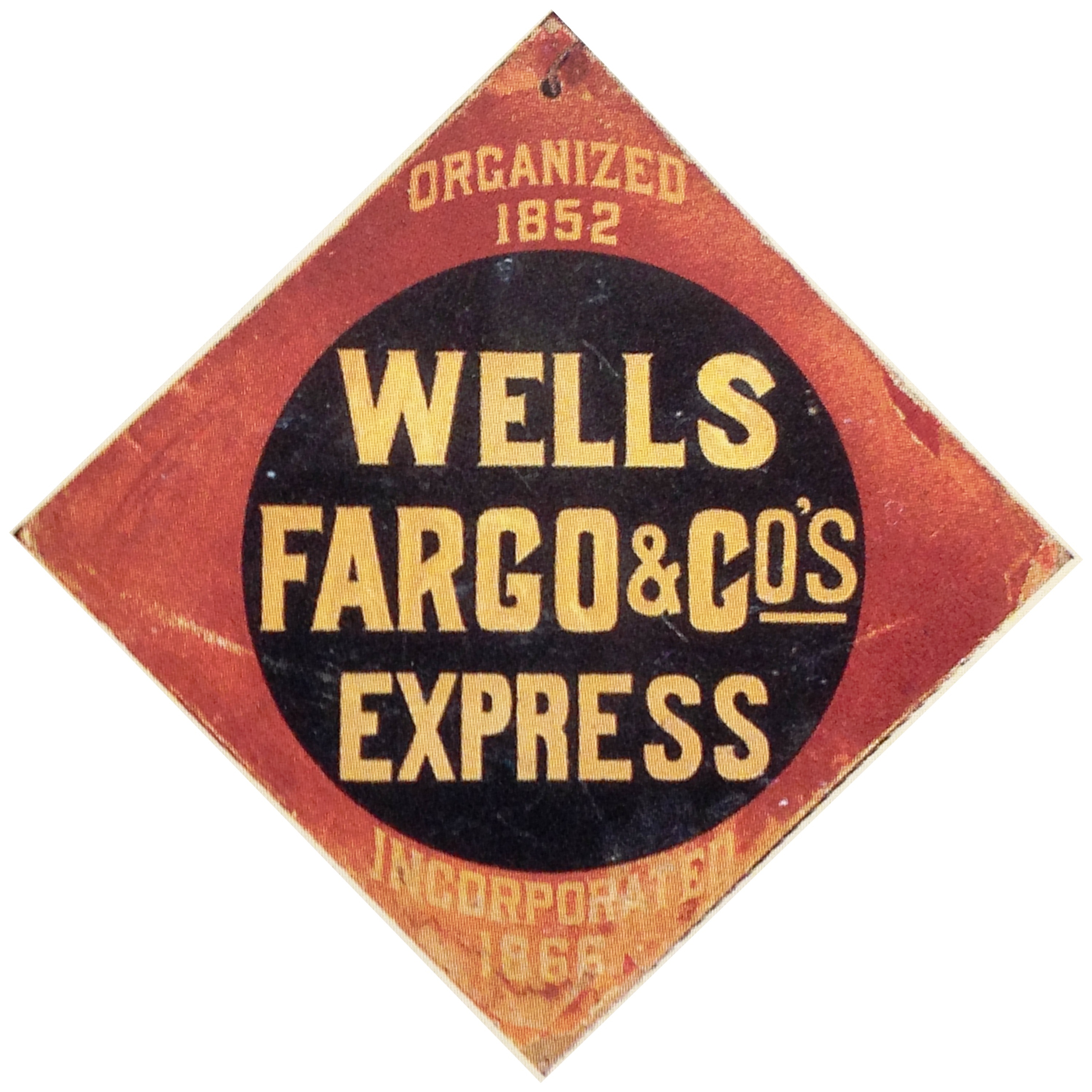Wells Fargo & Co.'s Express cardboard Call Card