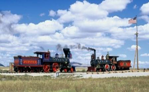 Golden Spike National Monument logo